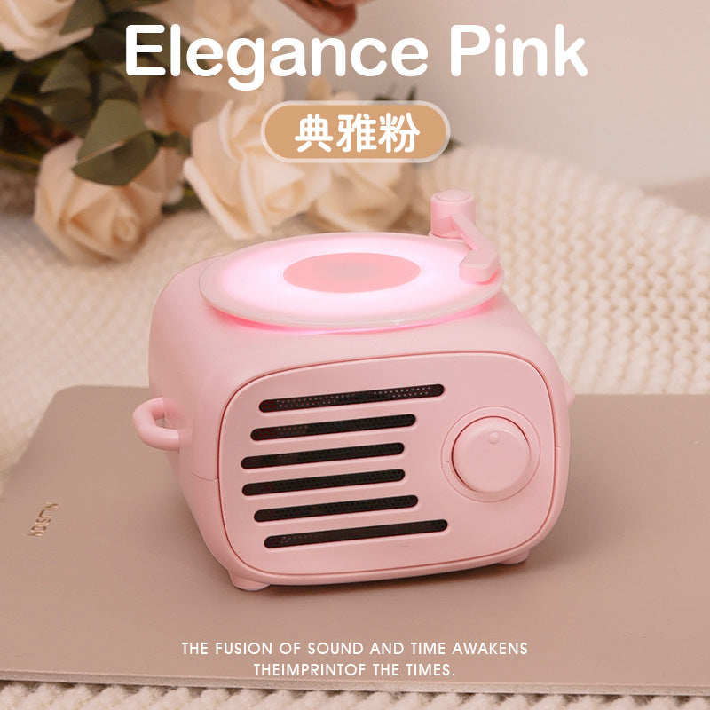 DOPK Home Bluetooth Speaker Microphone Integrated Home K Song Singing Speaker Microphone Send Girlfriend Birthday Gift