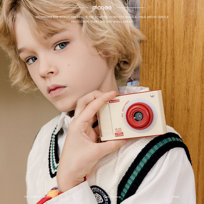 DOPK Retro camera CCD children's digital camera HD pixel can take pictures of boys and girls baby toy gift